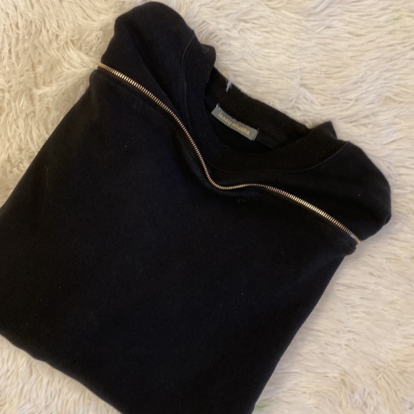 ISSEY MIYAKE | Vintage Black Printemps 1987 cotton zipper sweatshirt Men size M - Picture 9 of 9